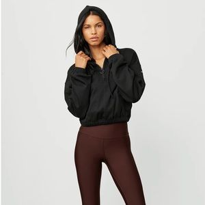 Alo stadium half zip hoodie